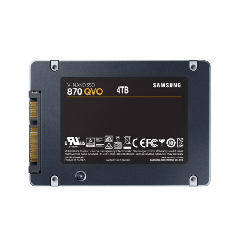 Samsung 870 QVO 2.5" SATA 4TB SSD, MZ-77Q4T0BW固態硬碟